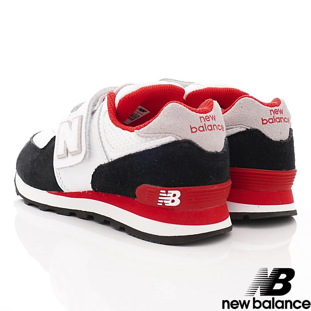 NewBalance 574系列經典款 NSB白黑(中小童段)