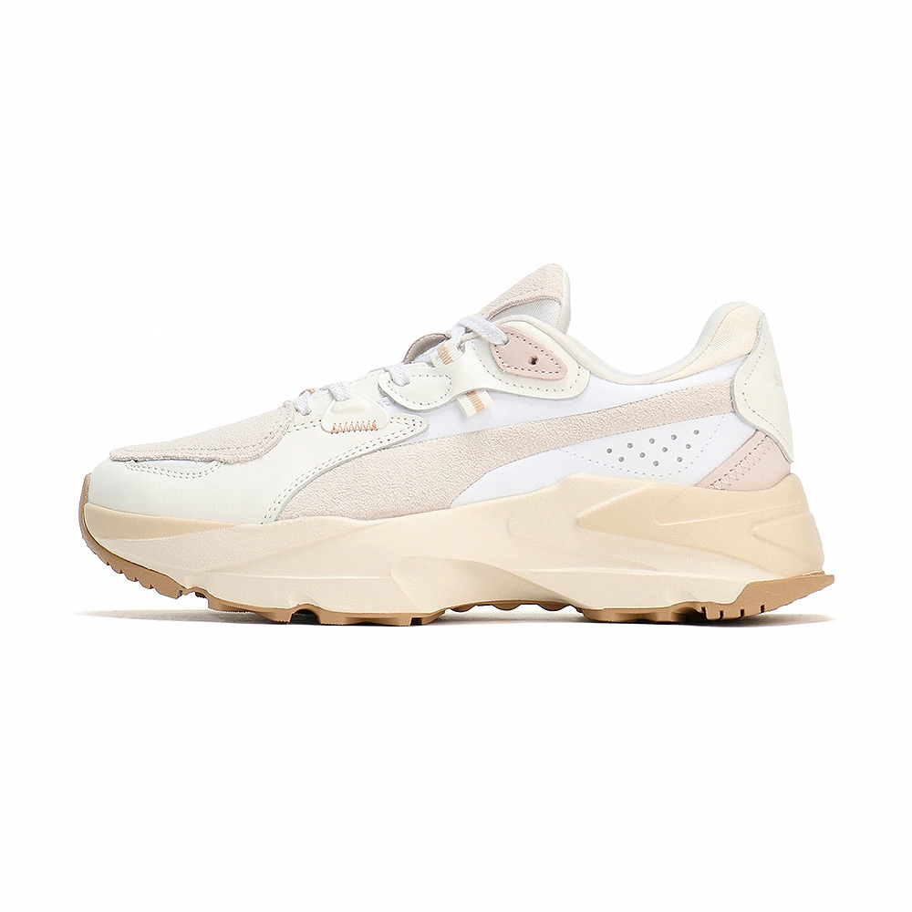 Puma Orkid Selflove Wns 女白色奶油底厚底老爹鞋休閒鞋39321101