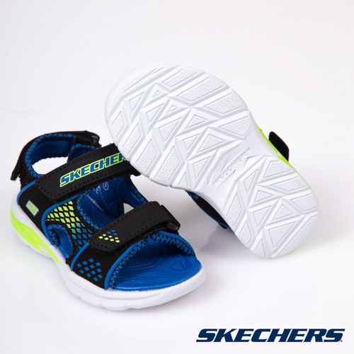 SKECHERS (童) 男嬰系列 E-II SANDAL - 90558NBBLM