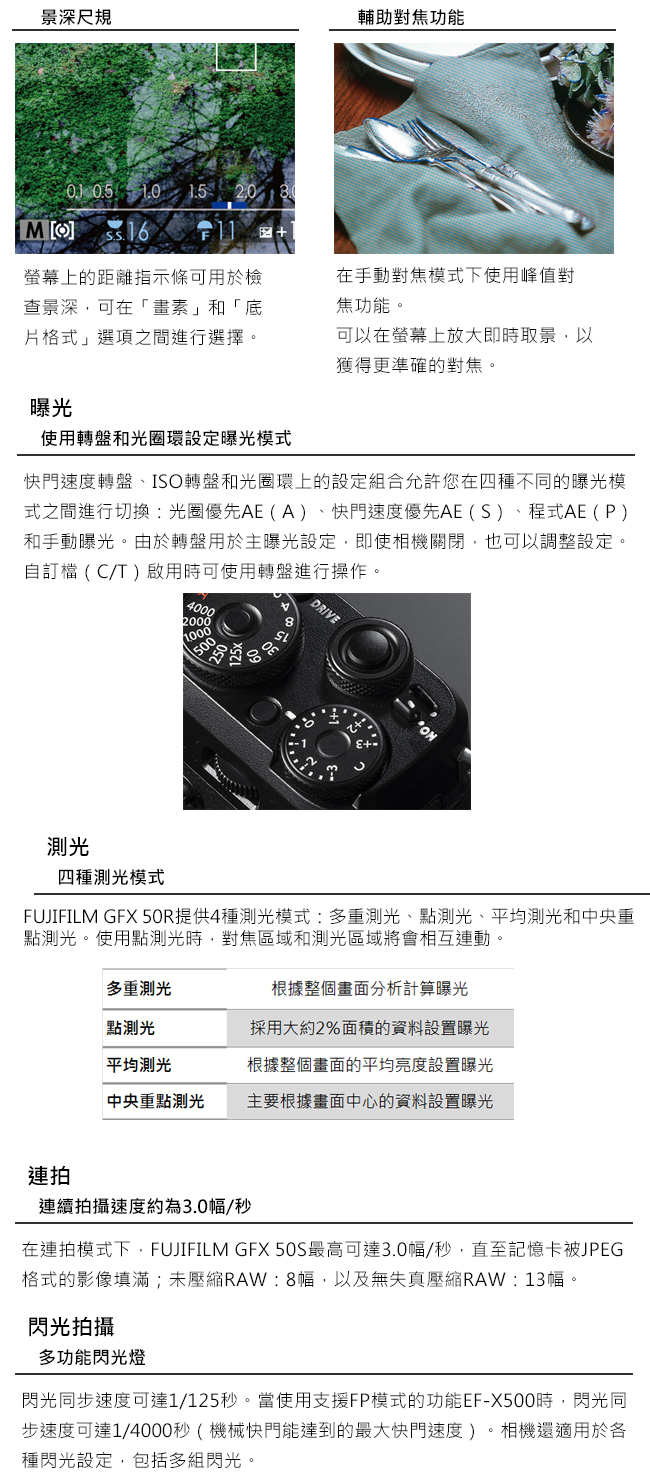 FUJIFILM GFX 50R 單機身(公司貨)