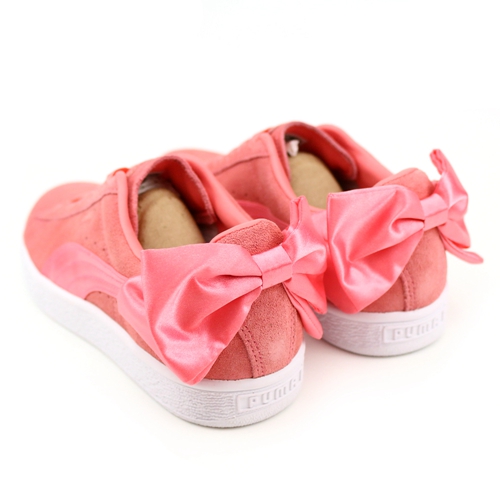 PUMA Suede Bow Wns 女休閒鞋 36731701 磚紅粉