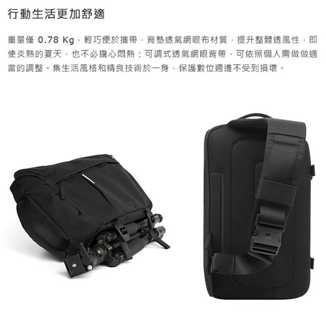 INCASE DSLR Sling Pack 專業單眼相機包-黑色