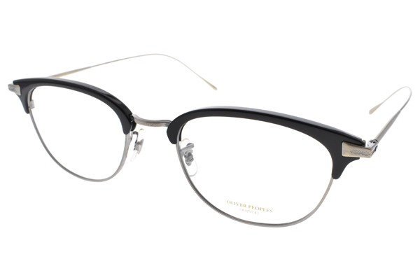 OLIVER PEOPLES 眼鏡懷舊經典/黑-銀#ERVIN 5076 | 一般鏡框