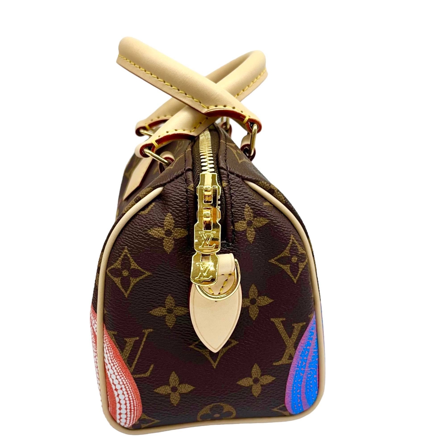 Louis Vuitton YK聯名草間彌生聯名搶購款M46469 SPEEDY 20 BN 