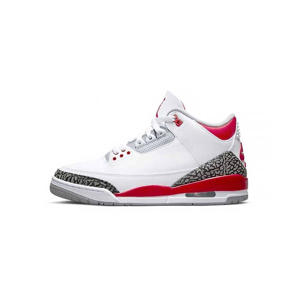 Nike Jordan 3 Retro Fire Red PS 童鞋中童白色紅色AJ3 休閒籃球鞋