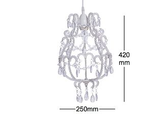 bnatural 花蕊優雅透明壓克力珠吊燈 BNL00039