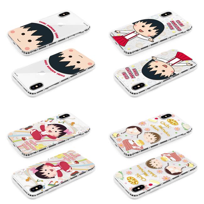 GARMMA 櫻桃小丸子 iPhone 7/8+ 防摔保護軟殼