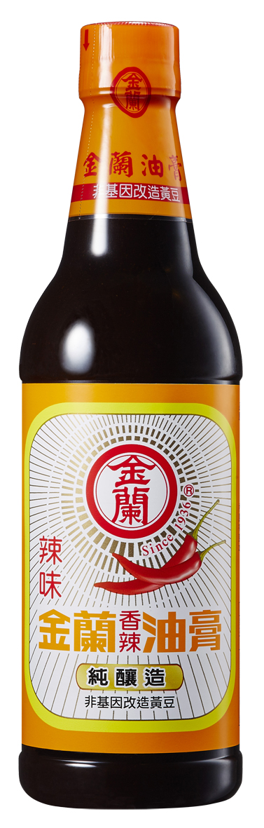 金蘭純釀造香辣油膏590ml