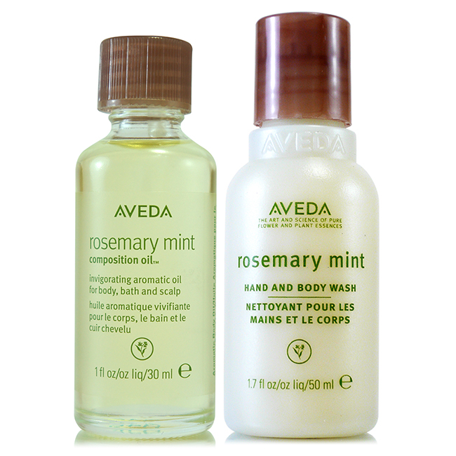 AVEDA 迷迭薄荷護理精華油30ml贈沐浴乳50ml(隨機出貨)