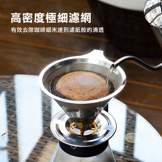 CUG不鏽鋼咖啡濾杯1-4cup