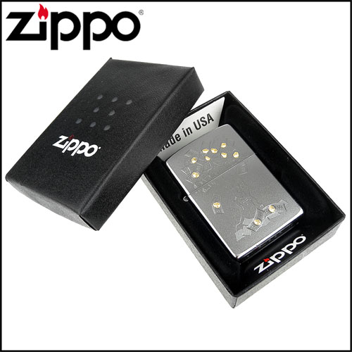 ZIPPO 美系~Money Tree-金錢樹圖案雙色自動雕刻打火機