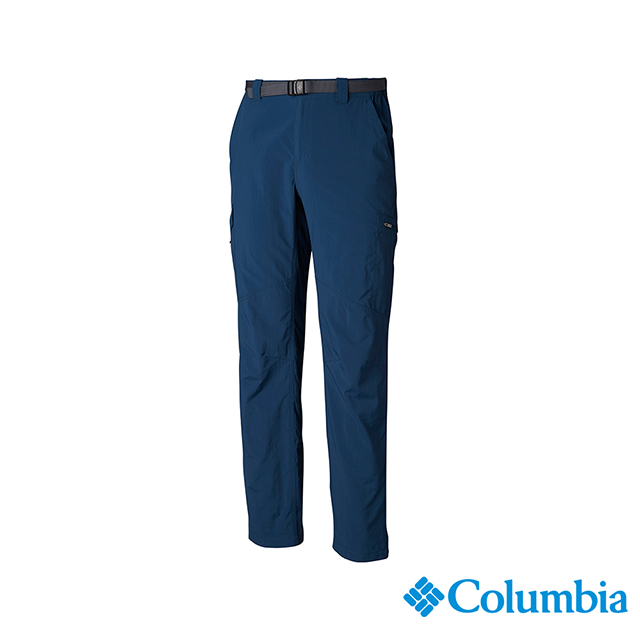 Columbia 哥倫比亞 男款-UPF50快排長褲-深藍 UAM80070NY