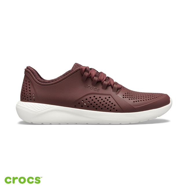 Crocs 卡駱馳 (女鞋) LiteRide徒步繫帶鞋 205234-616