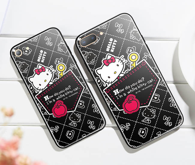 iStyle iPhone 7/8 plus 5.5 Hello Kitty 口袋手機殼