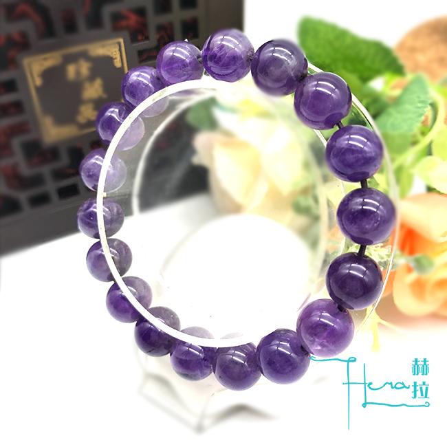 Hera 赫拉 特選巴西紫水晶手珠(10mm)