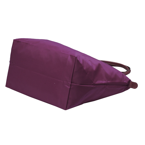 LONGCHAMP 經典 Le Pliage系列摺疊長把水餃包(大-大麗花色)