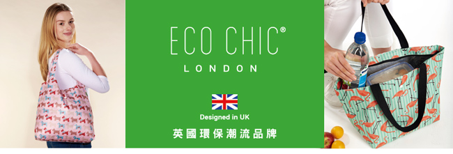 英國ECO CHIC時尚保冷袋大塗鴉貓