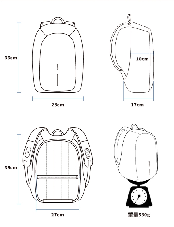 XDDESIGN BOBBY CATHY 防狼防盜後背包(桃品國際公司貨)