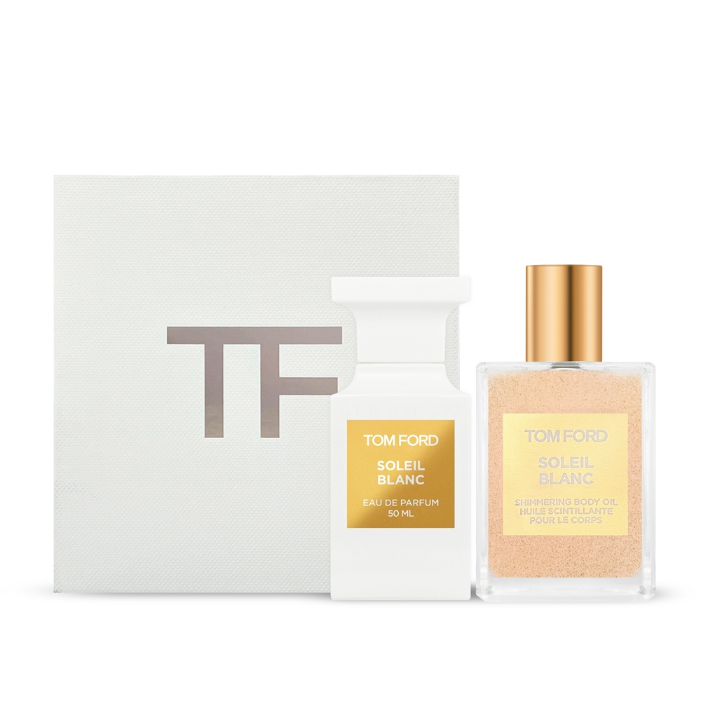 Tom Ford 私人調香系列Soleil Blanc 夏日沙灘限量禮盒(香水+身體油