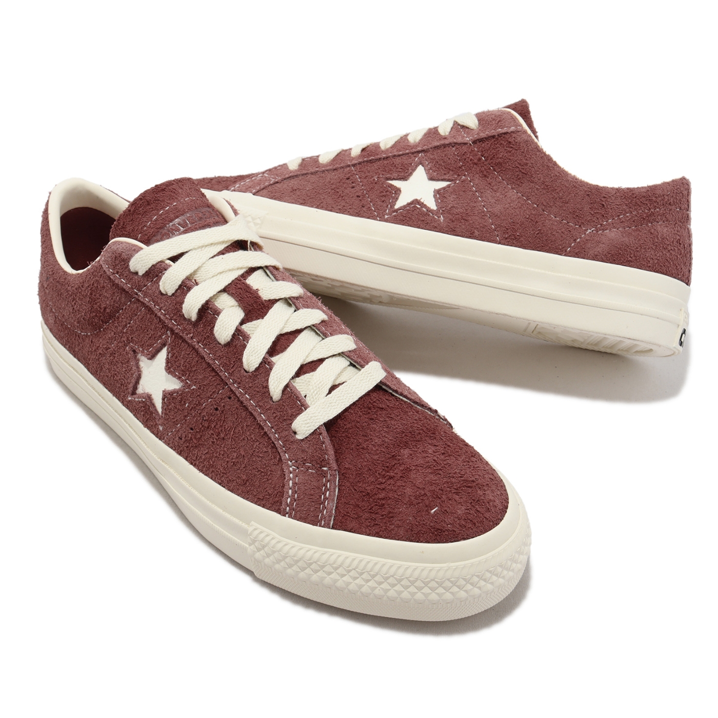 Converse 休閒鞋One Star Pro 男鞋女鞋紅土褐色麂皮低筒復古匡威