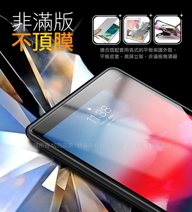 NISDA for iPad Mini(2019)/ipad mini4 鋼化玻璃螢幕貼