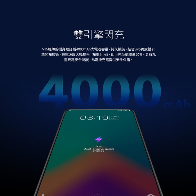 vivo V15 6GB/128GB 零邊界真全屏 升降鏡頭手機