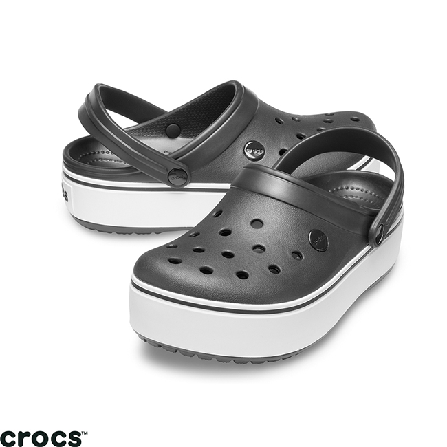 Crocs 卡駱馳 (中性鞋) 厚底卡駱班-205434-066