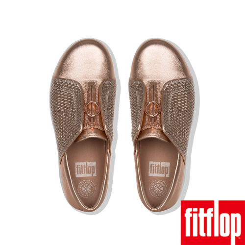 FitFlop F-SPOTY休閒鞋玫瑰金