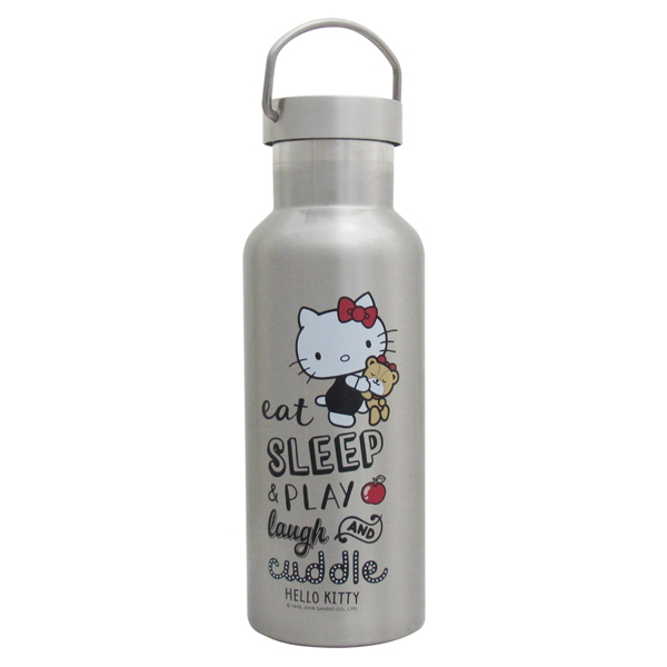 Hello Kitty不鏽鋼酷炫保溫/保冷運動瓶(500ml)