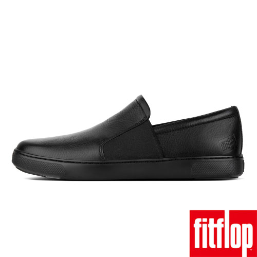 FitFlop COLLINS SLIP-ON SKATE SHOES-黑