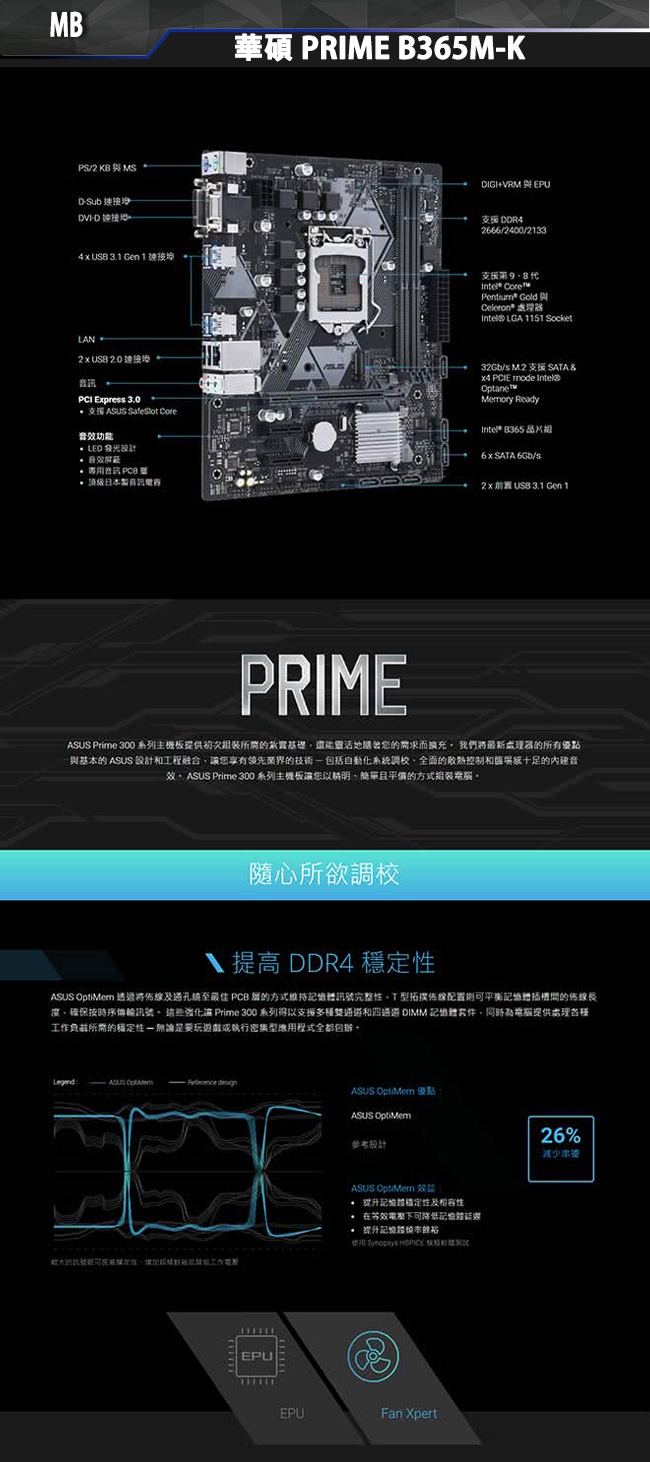 華碩平台i3 四核{黑先鋒}GTX1650-4G獨顯電玩機