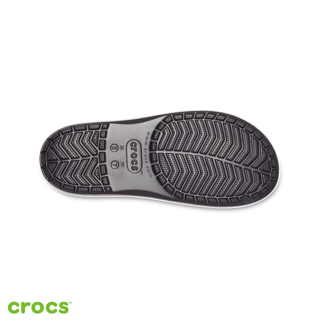 Crocs 卡駱馳 (中性鞋) 厚底卡駱班撞色涼拖 205693-001