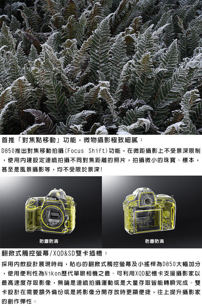 【快】NIKON D850 全片幅 單機身*(中文平輸)