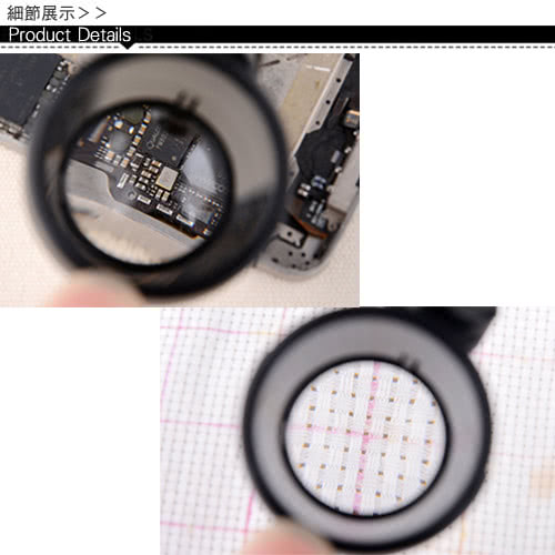 鐘錶維修頭戴式LED單眼放大鏡(MG13B-AZ)
