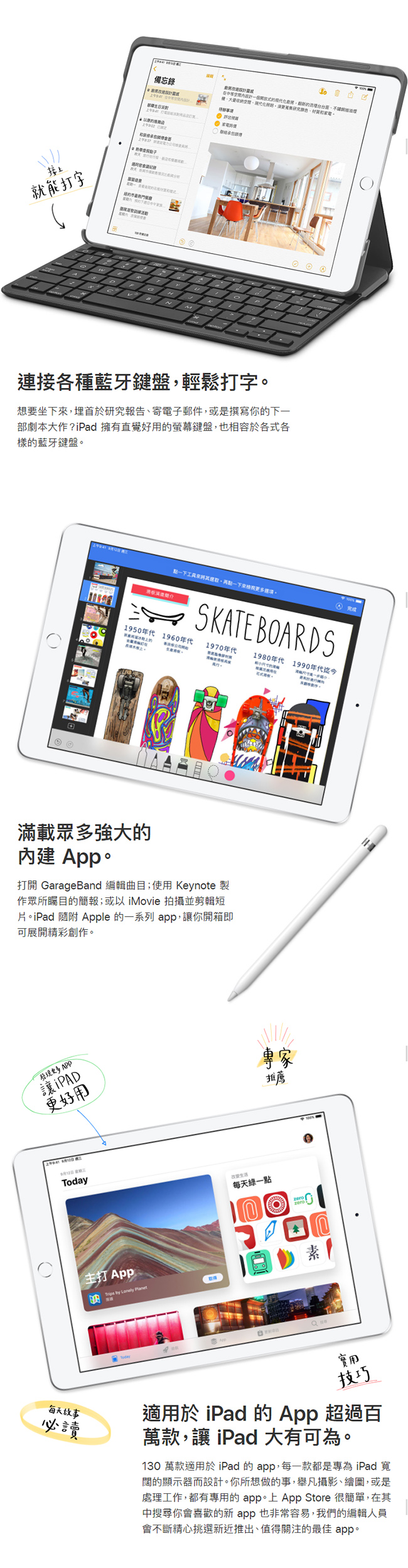 Apple iPad (2018) Wi-Fi 128G 9.7吋平板