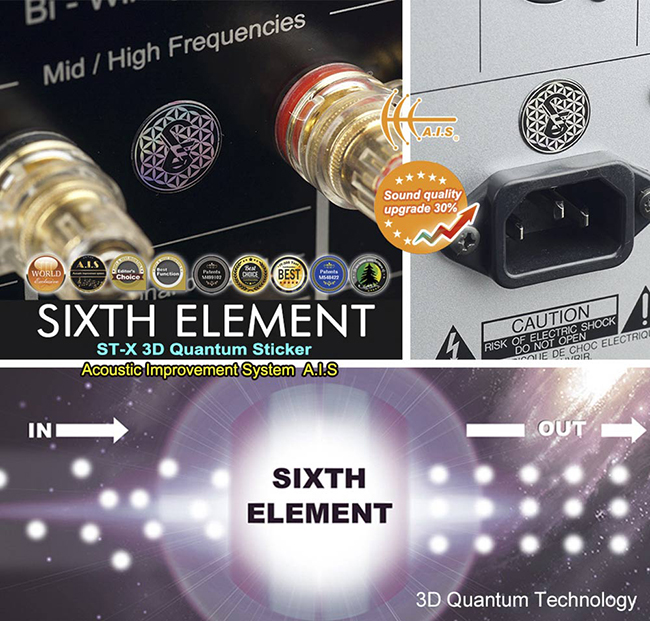 第六元素 ST-X 3D量子貼片 (5片入)