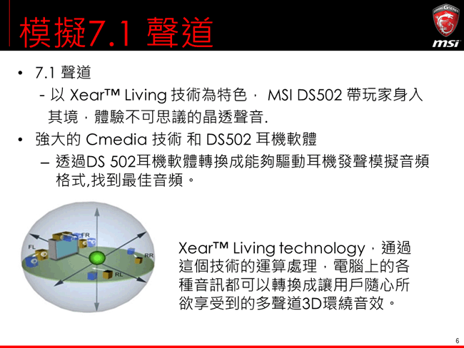 MSI微星 DS502職業級震動電競耳麥