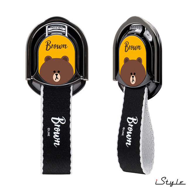 iStyle iPhone X/XS 5.8吋 熊大熊美指環掛繩手機殼