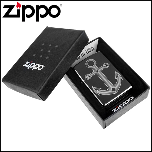 ZIPPO 美系~Anchor Design-船錨圖案設計打火機