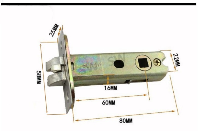 SW200MF-6300 青銅 三合一電子鎖 語音提示 密碼、錀匙、感應卡(不含安裝)