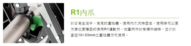 台灣製造Takeway 小內爪T-IJ02-相機/望遠器材用