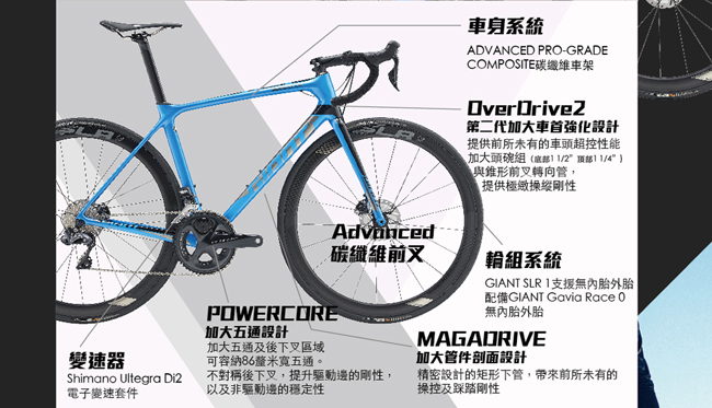 (無卡分期-12期)GIANT TCR ADVANCED PRO 0 DISC 電變碳纖公路車