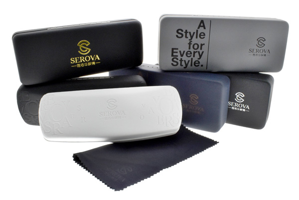 SEROVA眼鏡 簡約時尚/槍黑#SL253 C03