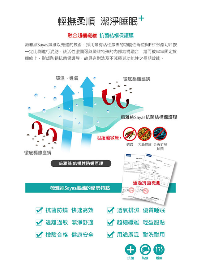 HOYACASA時光旅程 特大四件式抗菌天絲兩用被床包組