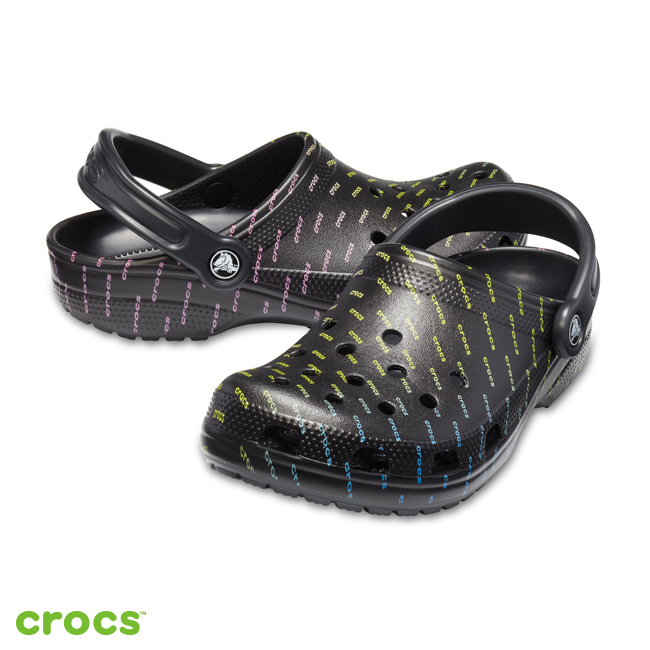 Crocs 卡駱馳 (中性鞋) 經典花紋克駱格 205706-0C4