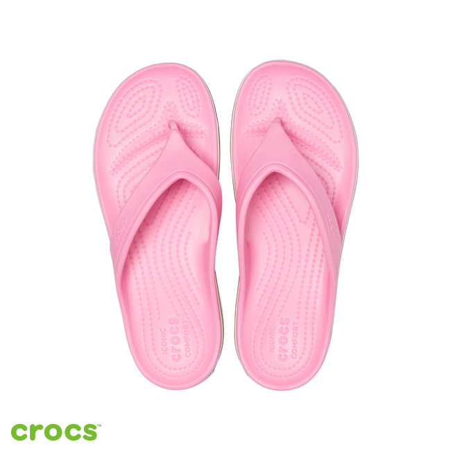 Crocs 卡駱馳 (中性鞋) 厚底卡駱班人字拖 205681-6QF