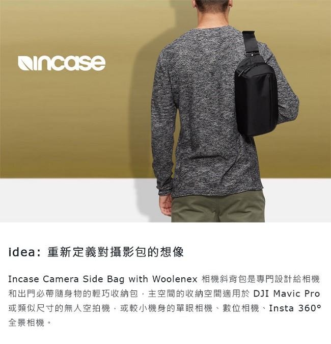 Incase Camera Side Bag Woolenex 相機斜背包-石墨黑