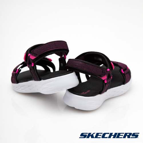 SKECHERS (童) 女童涼鞋 ON THE GO 600-86965LBKHP