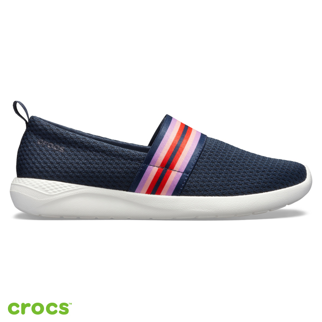 Crocs 卡駱馳 (女鞋) LiteRide民族風便鞋 205727-97W