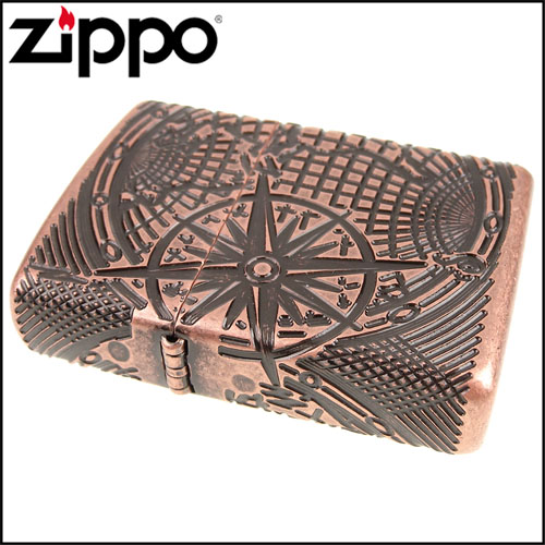 ZIPPO 美系~World Map-世界地圖圖案打火機